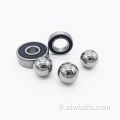 Boules en acier inoxydable de 6 mm